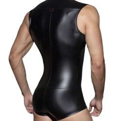 Body Boxer Front Zip Rub Cockring Noir