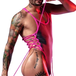 Body String Eros Gris