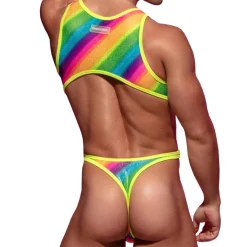 Body String Vulcano Arc-en-Ciel