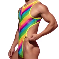 Body String Vulcano Arc-en-Ciel