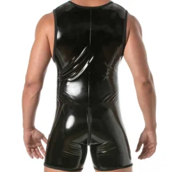 Body Zippé Vinyl Noir