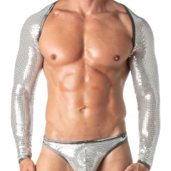 Boléro Glitter Argent