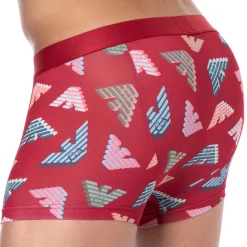 Boxer All Over Microfiber Rouge