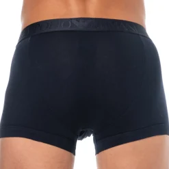 Boxer Basic Elastic Coton Marine