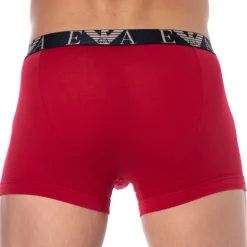 Boxer Bold Monogram Coton Rouge