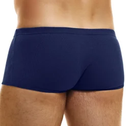 Boxer Brazil Cut Peace Coton Bleu Marine
