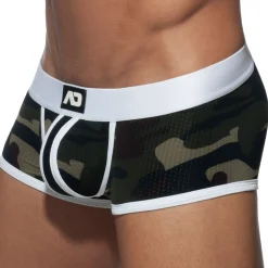 Boxer Camo Stripe Blanc