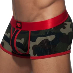 Boxer Camo Stripe Rouge