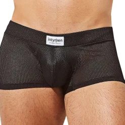 Boxer Court Bulge Mesh Noir