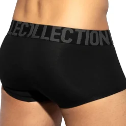 Boxer Court Coton 7 Days 3.0 Noir