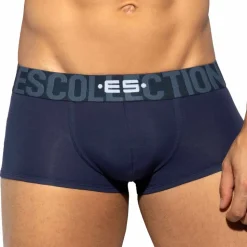 Boxer Court Coton 7 Days 3.0 Bleu Marine