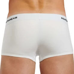 Boxer Court Indispensable Blanc