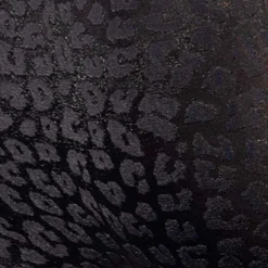 Boxer Court Léopard Noir