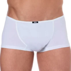 Boxer Court Microfibre Blanc