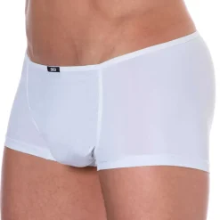 Boxer Court Microfibre Blanc