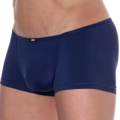Boxer Court Microfibre Bleu Marine