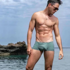 Boxer Court Microfibre Kaki