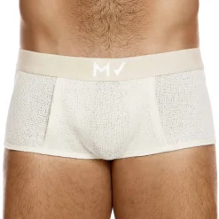 Boxer Court Plain Knit Beige