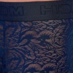 Boxer Court Temptation Free Cut Lace Bleu Marine