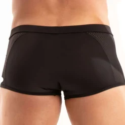 Boxer Court Tentation Microfibre Noir