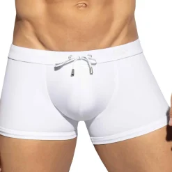 Boxer de Bain Basic Sportive Blanc