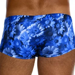Boxer de Bain Daisies Bleu