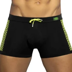 Boxer de Bain Disco Pop Noir
