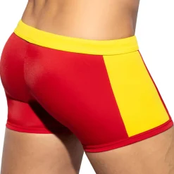 Boxer de Bain Flag Rouge - Jaune