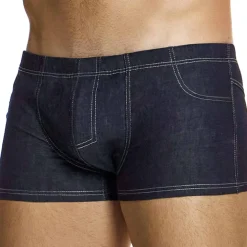 Boxer Denim Bleu
