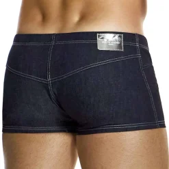 Boxer Denim Bleu