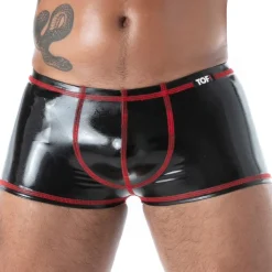 Boxer en Latex Seconde Peau Noir