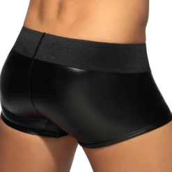 Boxer Front Zip Rub Cockring Noir