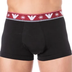 Boxer Holidays Jacquard Noir