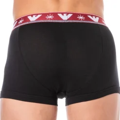 Boxer Holidays Jacquard Noir