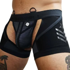 Boxer Jock Chock Cockpit Noir