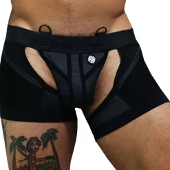 Boxer Jock Chock Cockpit Noir