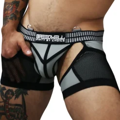 Boxer Jock Chock Hybred Gris