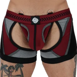 Boxer Jock Chock Mister Luxe Bordeaux