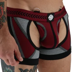 Boxer Jock Chock Mister Luxe Bordeaux