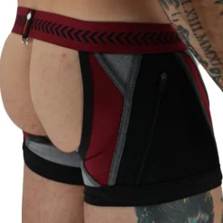 Boxer Jock Chock Mister Luxe Bordeaux
