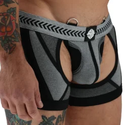 Boxer Jock Chock Mister Luxe Gris Chiné