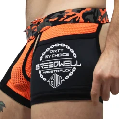 Boxer Jock Chock Neo Camo Orange Fluo
