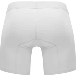 Boxer Long Classic Match Microfibre Blanc