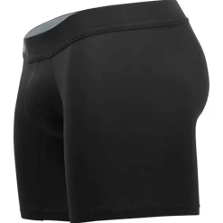 Boxer Long Classic Match Microfibre Noir