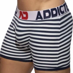 Boxer Long Sans Couture Marinière