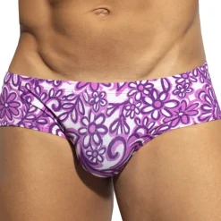 Boxer Mini Fleurs Van Gogh Violet