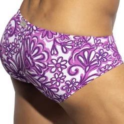 Boxer Mini Fleurs Van Gogh Violet