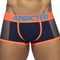Boxer Neon Mesh Bleu Marine