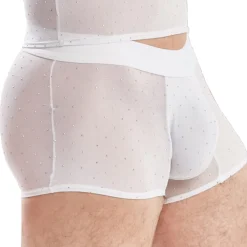 Boxer Night Glow Blanc