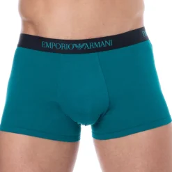 Boxer Pure Cotton Bleu Paon